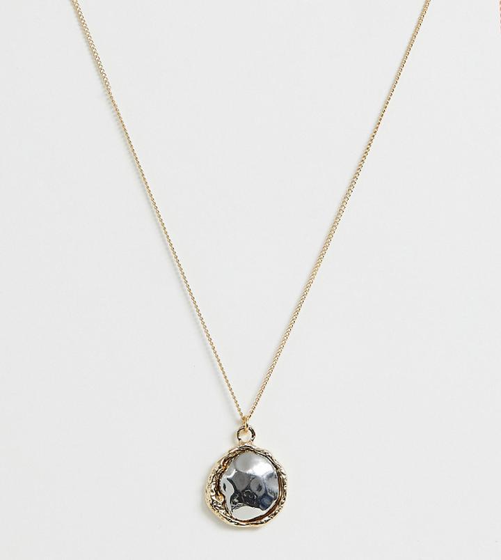Mango Drop Necklace In Gold