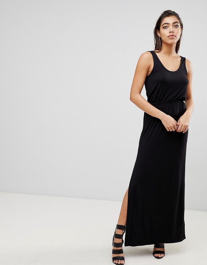 Ivyrevel Maxi Dress With Split - Black