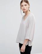 Just Female Request Blouse - Pink