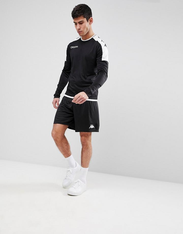 Kappa Logo Shorts - Black