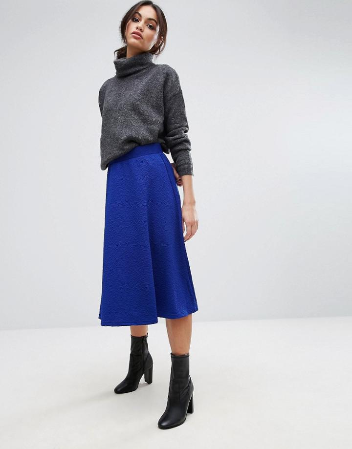 Unique 21 A Line Skirt - Navy
