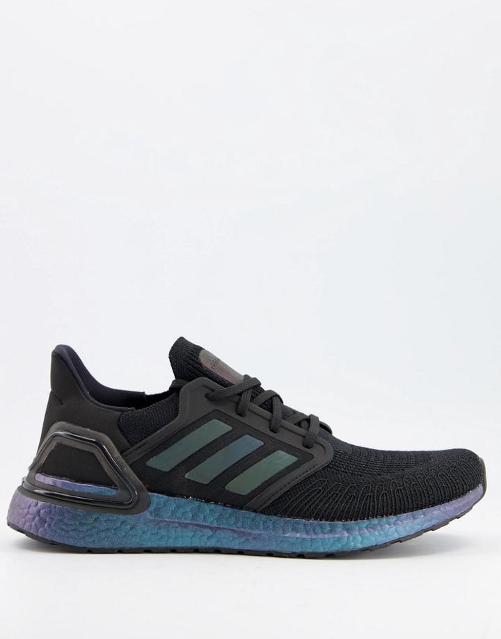 Adidas Running Ultraboost 20 Trainers In Black