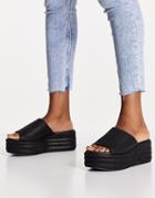 Free People Harbor Flatform Shoes-black
