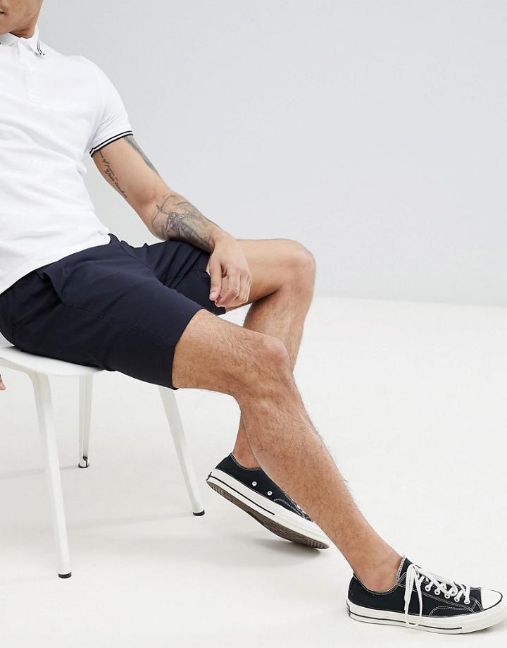 Only & Sons Tailored Shorts - Navy