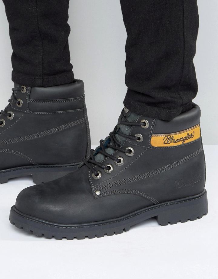 Wrangler Hunter Boots - Black