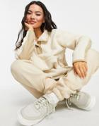 The North Face Cragmont 1/4 Zip Fleece In White