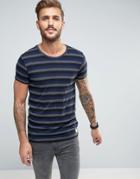 Scotch & Soda Relaxed Stripe T-shirt - Navy
