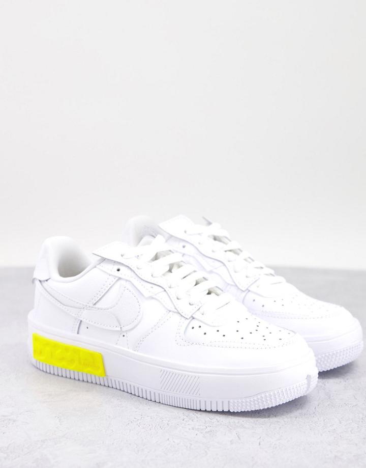 Nike Air Force 1 Fontanka Sneakers In White