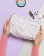 New Look Tile Print Makeup Bag - Pink