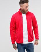 The North Face 100 Glacier Full Zip Fleece In Red - Red