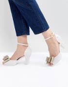 Zaxy By Melissa Diva Bow Sandal - Beige