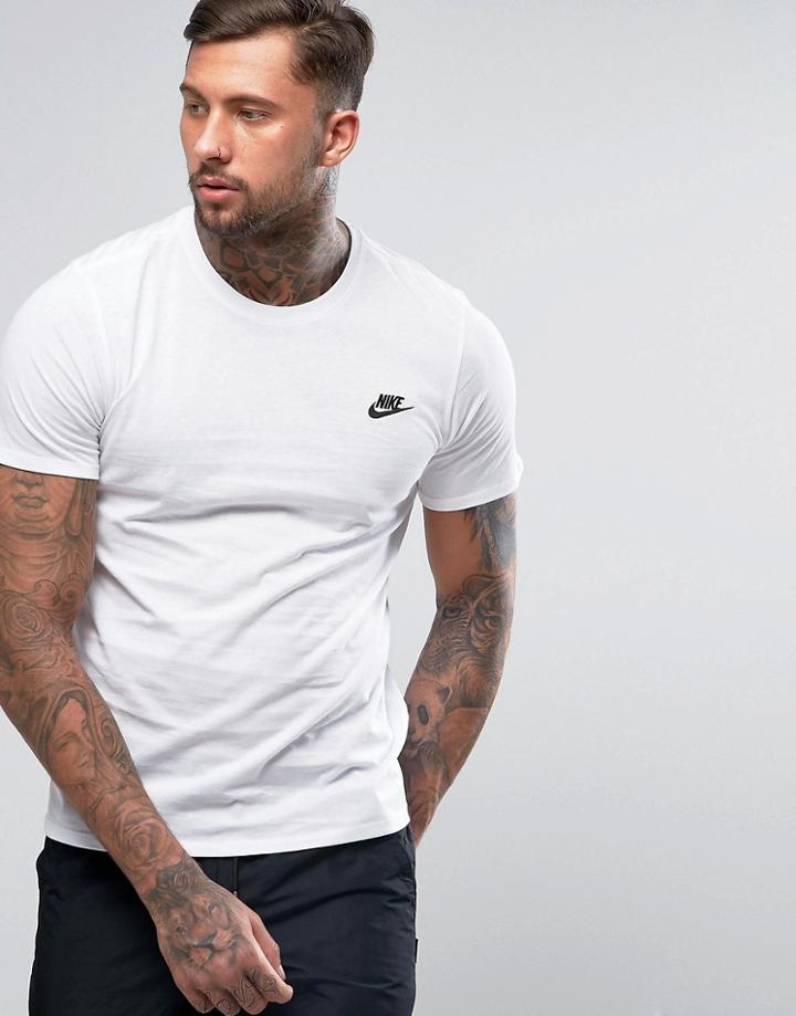 Nike Futura T-shirt In White 827021-100