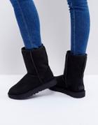 Ugg Classic Short Ii Black Boots - Black