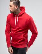Illusive London Hoodie In Regular Fit - Red
