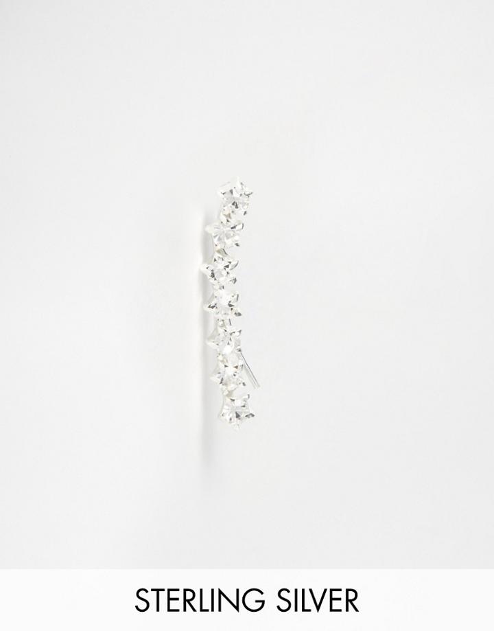 Kingsley Ryan Sterling Silver Ear Climber Cuff - Silver