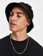 Bando Cord Bucket Hat In Black