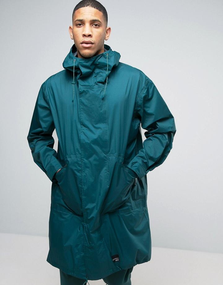 Adidas Originals Berlin Pack Eqt Parka In Green Bk2188 - Green