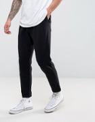 Asos Cropped Tapered Jogger - Black