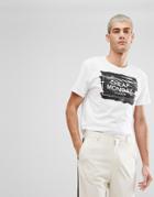 Cheap Monday Paint Box Logo T-shirt White - White