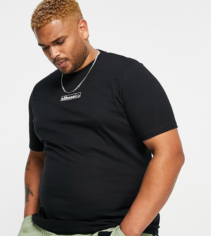 Ellesse Plus T-shirt With Logo In Black