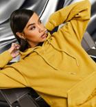 As You Hoodie In Ochre-yellow
