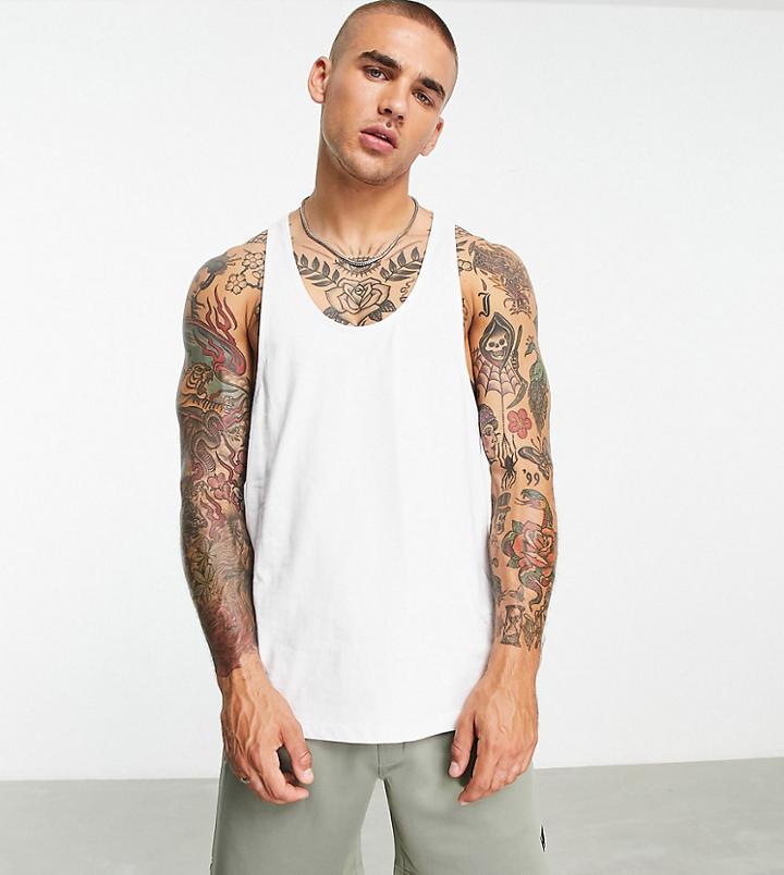 Hiit String Tank Top In White