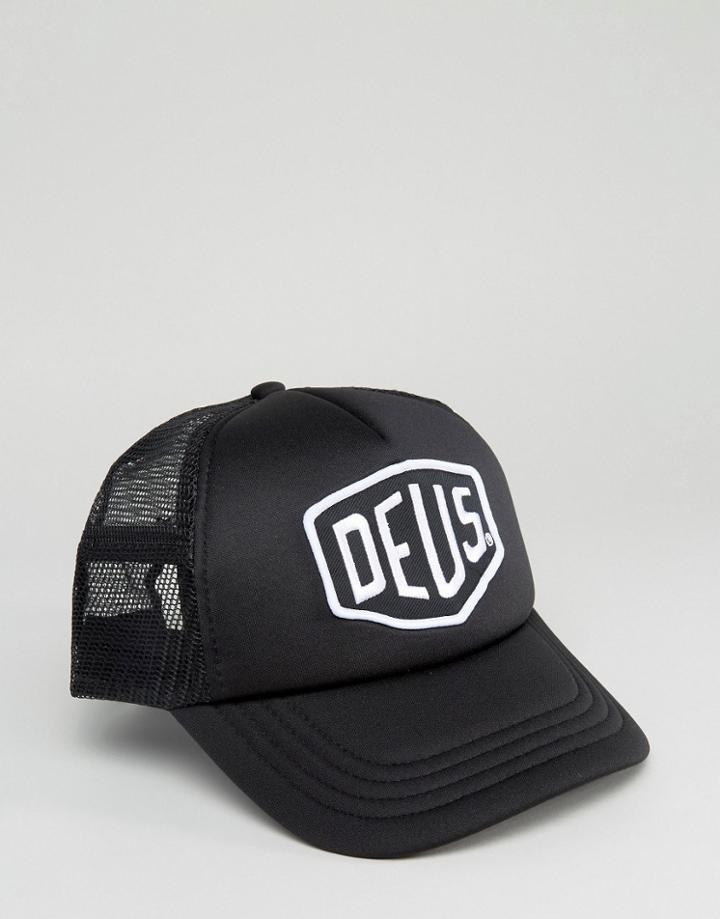 Deus Ex Machina Trucker Cap Shield - Green