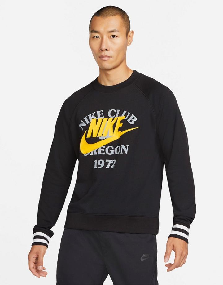 Nike Trend Pack Crew Neck Sweat In Black