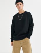 Weekday Black Paris Sweatshirt