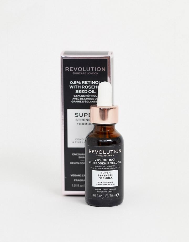Revolution Skincare 0.5% Retinol Super Serum With Rosehip Seed Oil-no Color