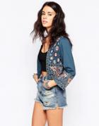 Raga Magic Carpet Ride Jacket - Navy