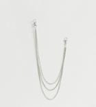 Designb Triple Layer Jean Chain In Silver - Silver