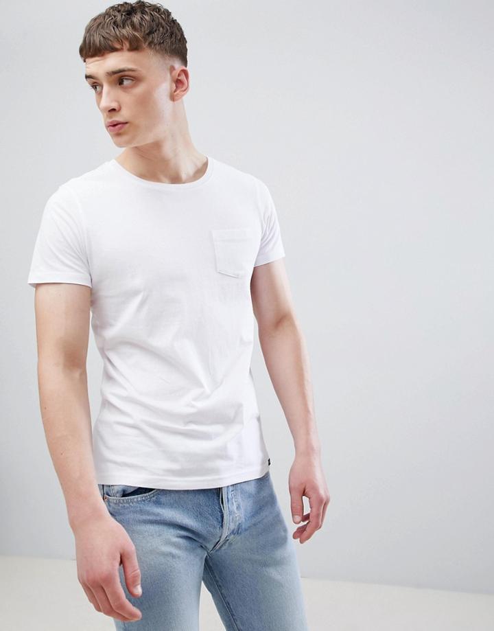 Lee Jeans Pocket T-shirt - White