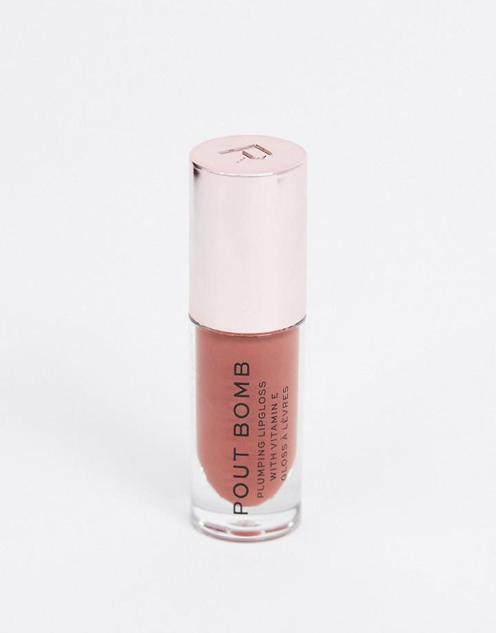 Revolution Pout Bomb Plumping Lip Gloss - Cookie-no Color