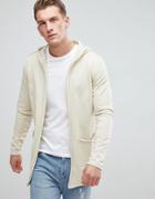 Only & Sons Open Drape Hoodie - Stone