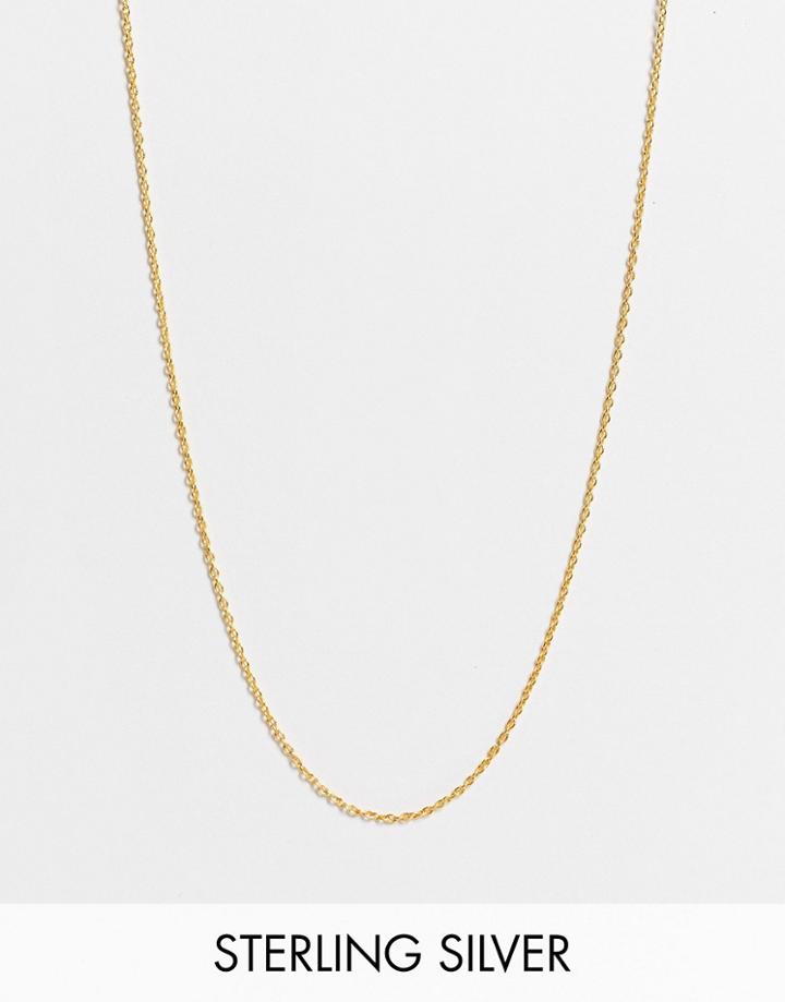 Status Syndicate Gold Plated Short Chain Necklace