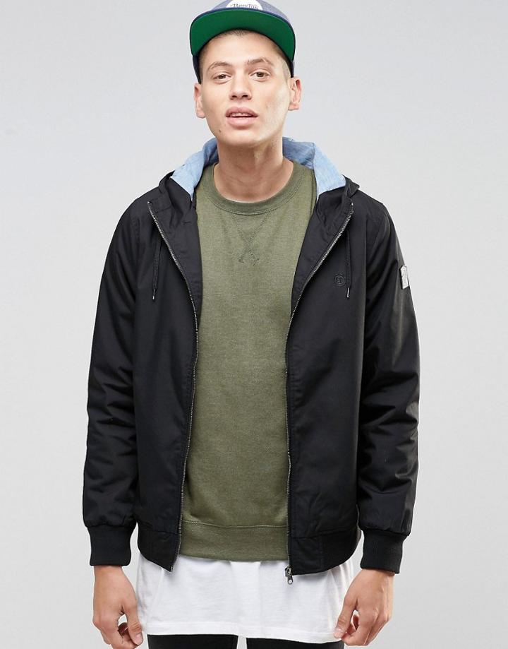 Element Dulcey Jacket In Black - Flint Black