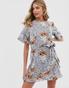 Stevie May Wayfairing Printed Mini Dress-multi