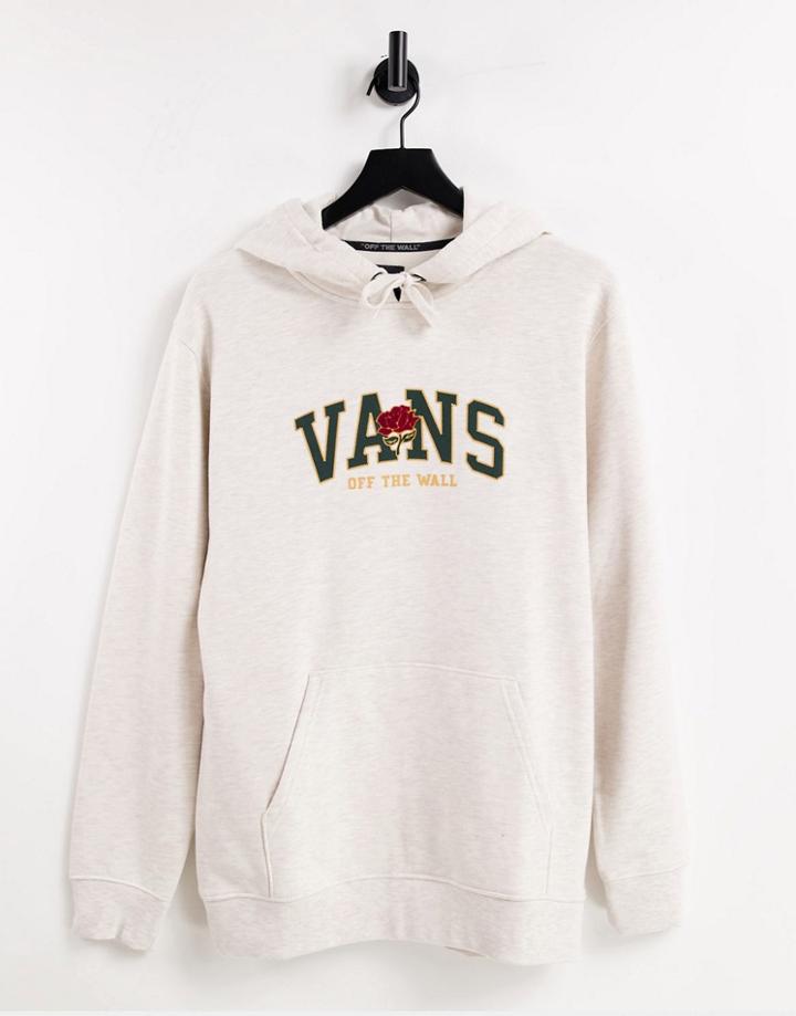 Vans 66 Champs Hoodie In Gray-grey
