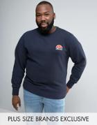 Ellesse Plus Sweatshirt With Small Logo - Navy