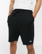 Asos 4505 Workout Shorts With Drop Crotch-black