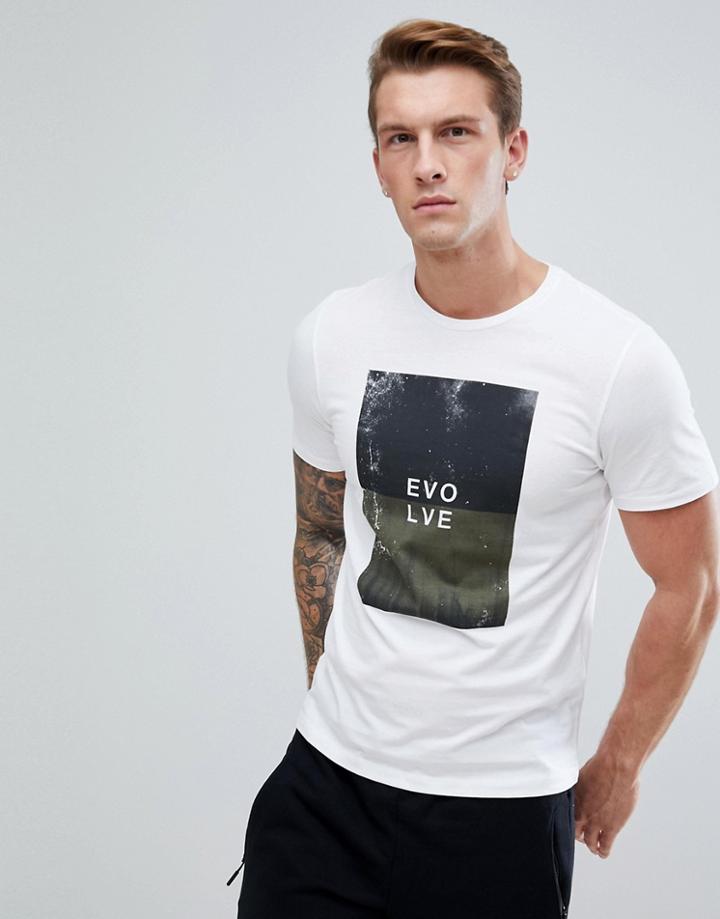 Jack & Jones Premium Printed T-shirt - White