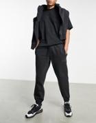 Adidas Originals Premium Sweats Overdyed Sweatpants In Black