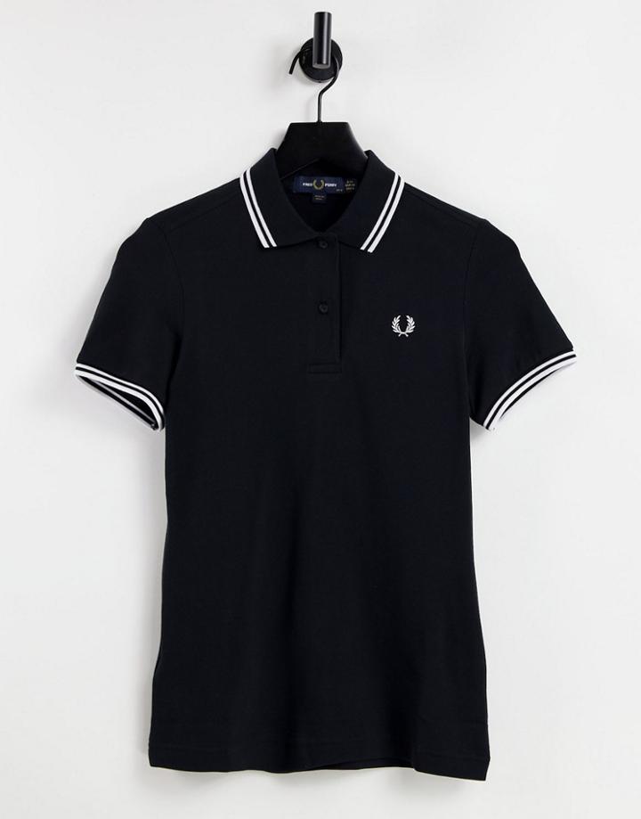 Fred Perry Polo Shirt In Black
