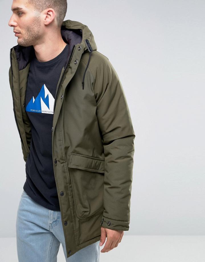 Penfield Kingman Fishtail Parka Insulated - Green