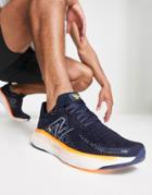 New Balance Running 1080 Sneakers In Navy And Orange