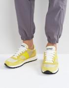 Saucony Jazz Original Vintage Sneakers In Yellow S70368-2 - Yellow