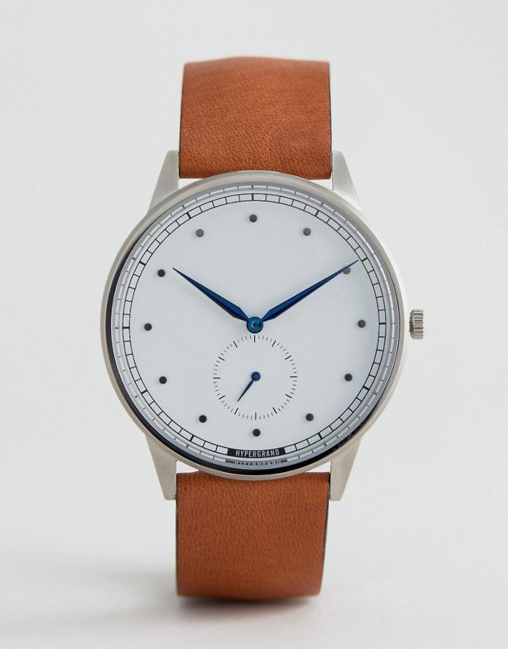 Hypergrand Signature Tan Leather Watch - Tan