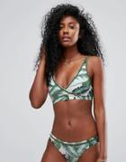 Seafolly Mix And Match Palm Beach Tank Bikini Top - Multi