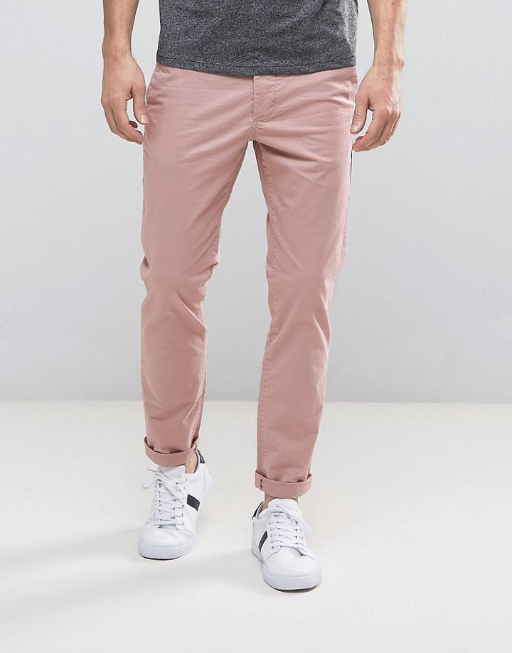 Jack & Jones Intelligence Chinos In Slim Fit - Pink